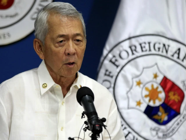 Ngoại trưởng Philippines Perfecto Yasay