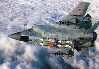 Máy bay MiG-31 của Nga