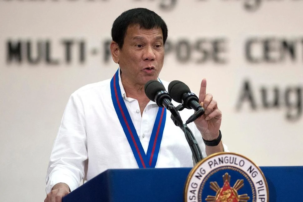 Tổng thống Philippines Rodrigo Duterte