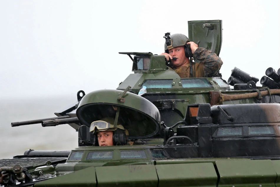 Mỹ-Phil tập trận