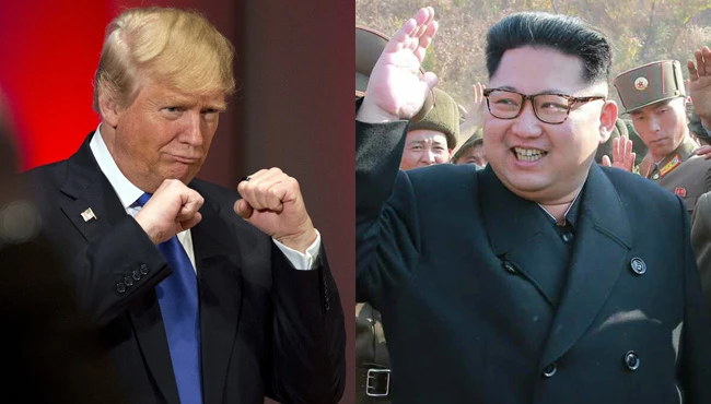 donald trump và kim jong un