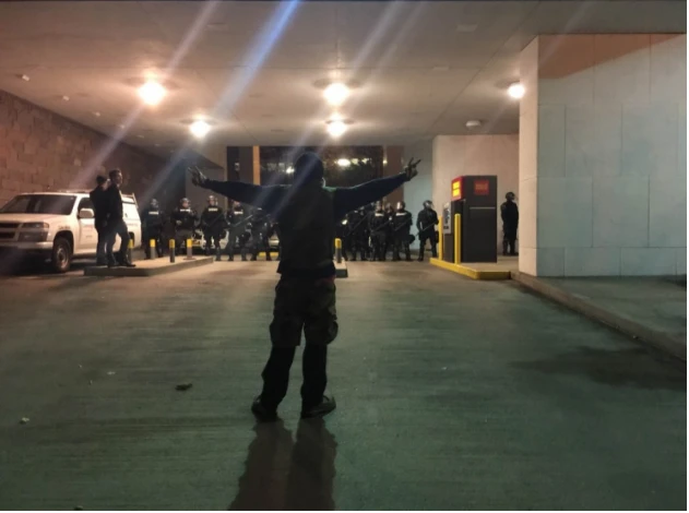 biểu tình phản đối Trump đắc cử