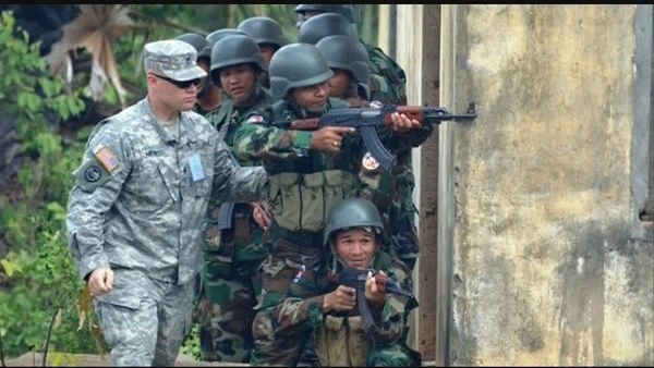Campuchia và Mỹ tập trận