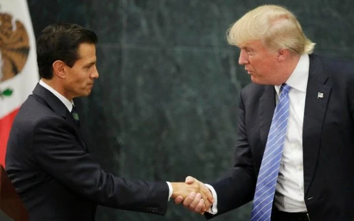 trump và tổng thống Mexico