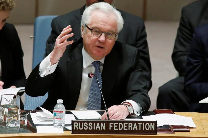 Đại sứ Nga tại Liên Hiệp Quốc Vitaly Churkin.