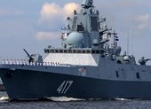  Giữa 40 tàu chiến Nga tham gia duyệt binh, có một 'ngôi sao'