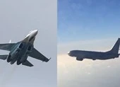 Su-27 của Nga chặn trinh sát cơ Mỹ trên biển Baltic