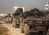200 xe quân sự Thổ Nhĩ Kỳ vượt biên giới tiến vào Syria
