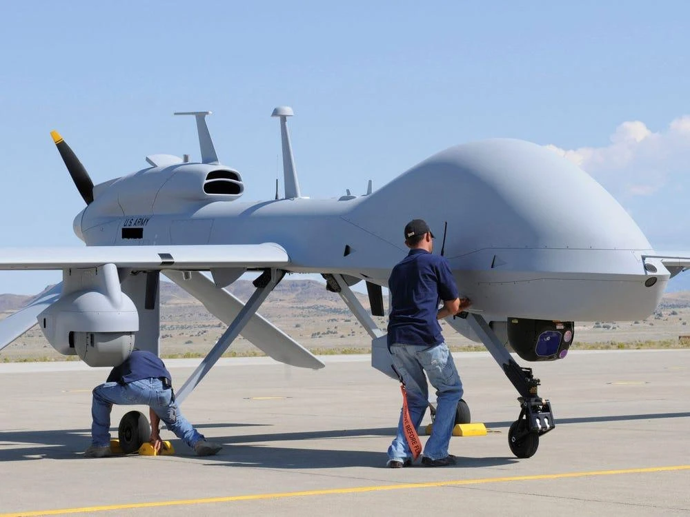 UAV MQ-1C Gray Eagle. Ảnh: REUTERS
