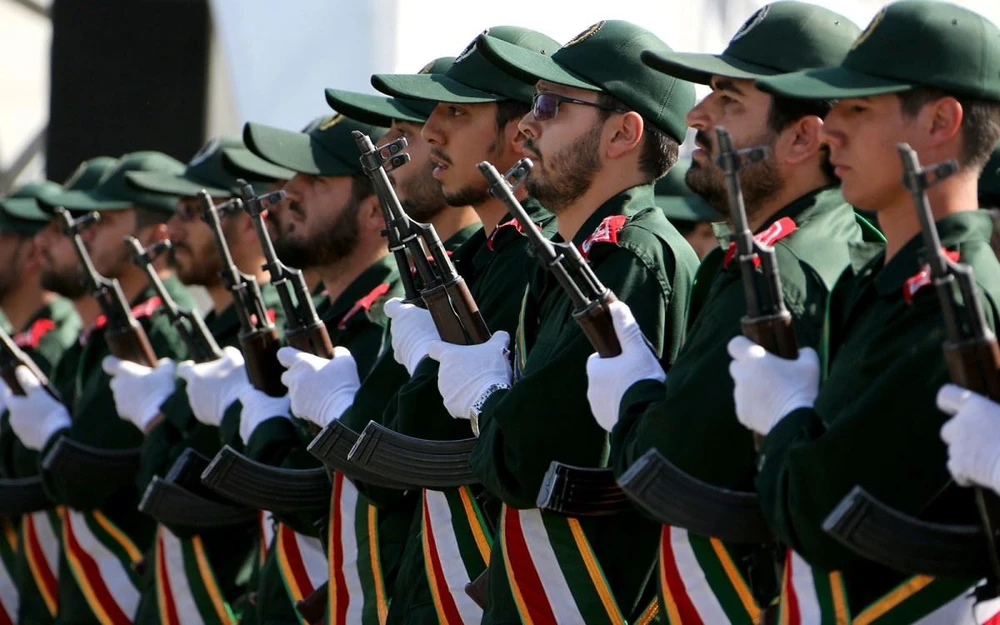 Quân đoàn Vệ binh Cách mạng Hồi giáo Iran (IRGC). Ảnh: AFP