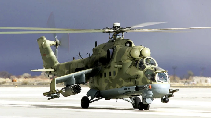 Trực thăng Mi-24 của Nga. Ảnh: Pravda Trực thăng Mi-24 của Nga. Ảnh: Pravda