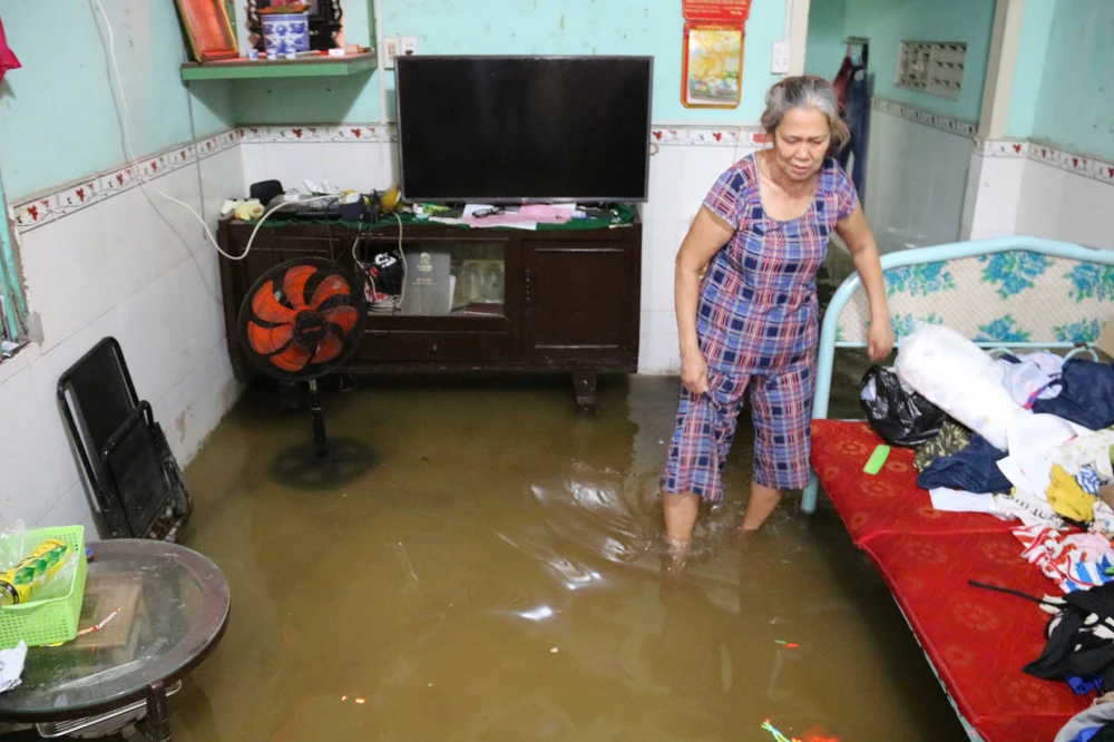 triều cường dâng cao