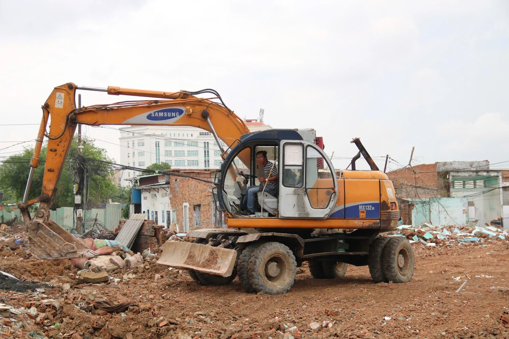 Công tác giải phóng mặt bằng được nỗ lực triển khai