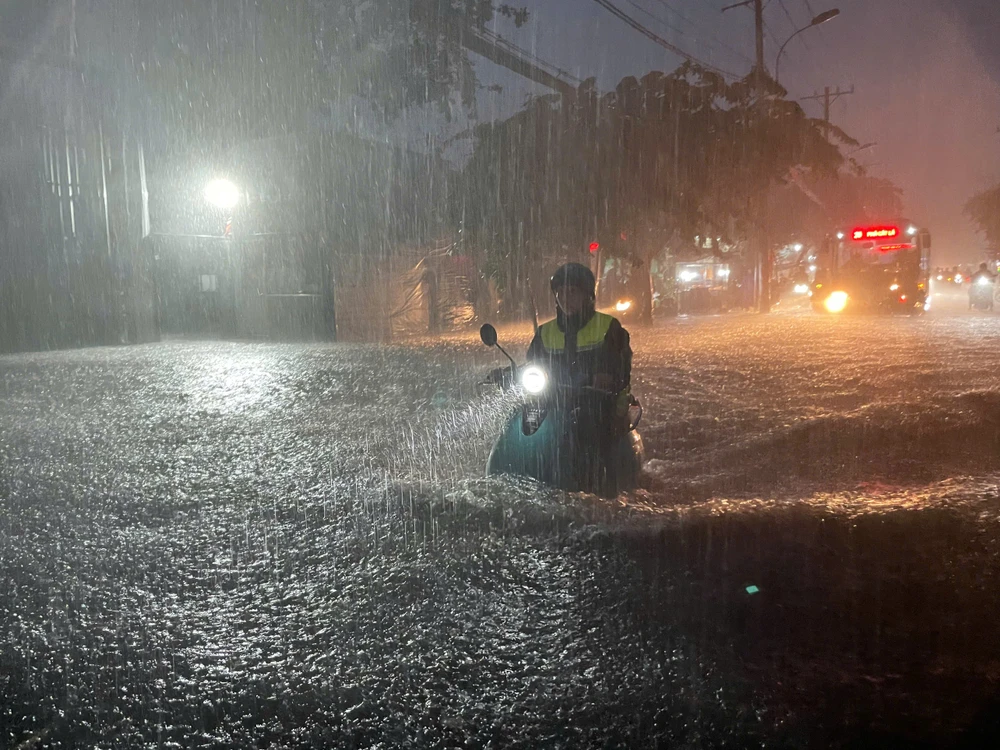 đường ngập sâu