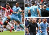 Trọng tài bẻ còi vì VAR, Man City thoát thua ngoạn mục