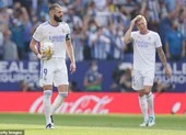 Real Madrid trượt dài với trận thứ ba liên tiếp không thắng