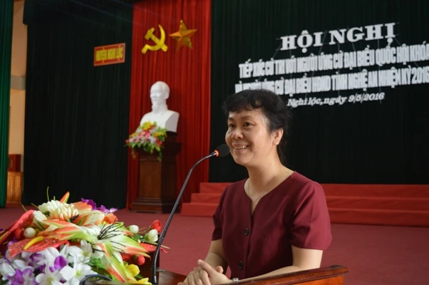 Phó Thủ tướng Vương Đình Huệ và phu nhân cùng ứng cử ĐBQH ảnh 2