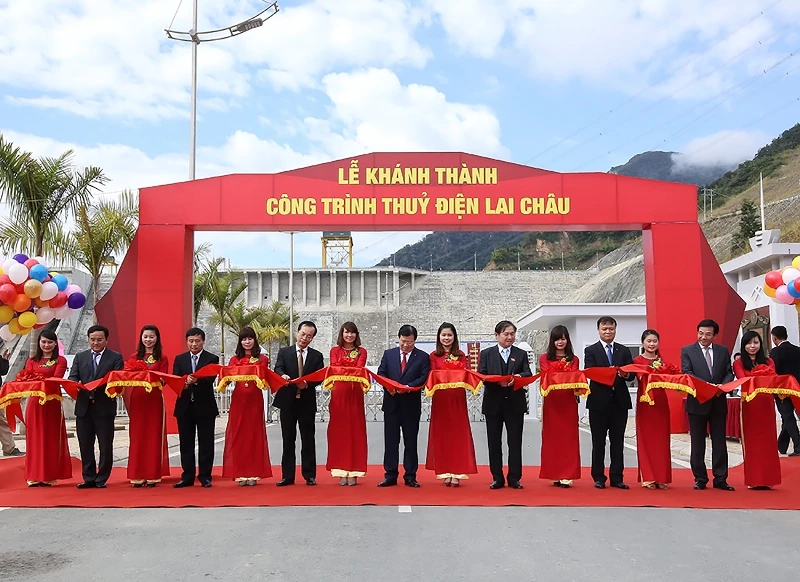 Khánh thành thủy điện Lai Châu trước một năm ảnh 1