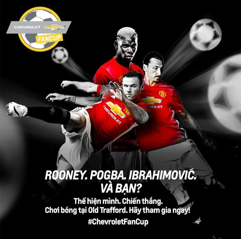 Chevrolet Fan Cup 2017: Cơ hội để đến SVĐ Old Trafford ảnh 2