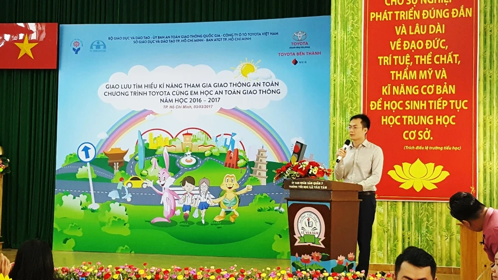 Giao lưu kỹ năng an toàn giao thông học đường ảnh 3