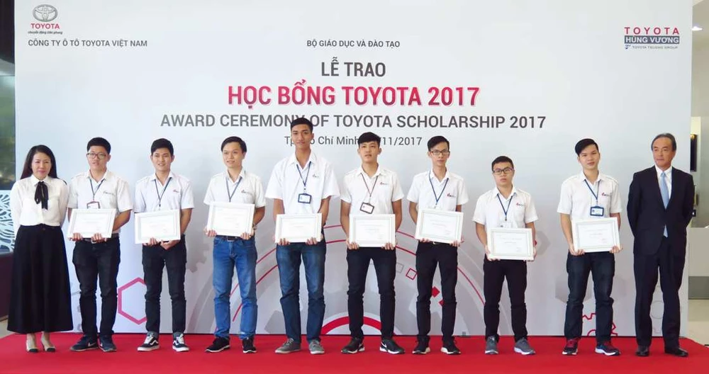 Toyota trao 35 học bổng cho sinh viên phía Nam ảnh 2