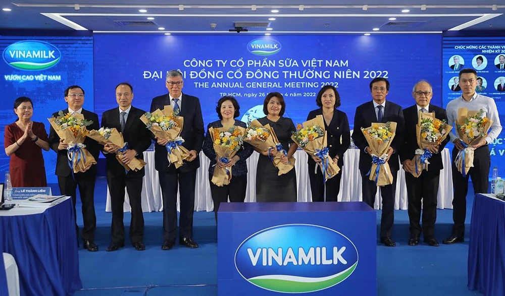 Các thành viên HĐQT mới của Vinamilk nhiệm kỳ 2022-2026