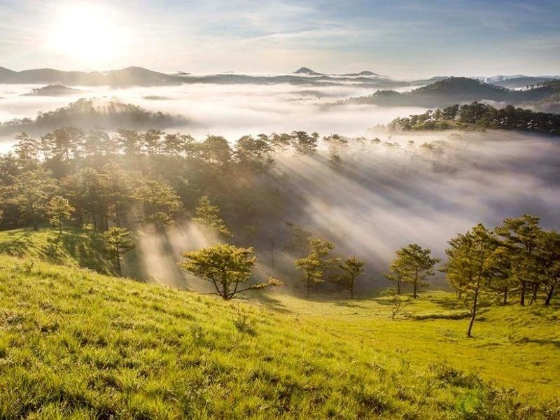 Đà Lạt trong sắc trời mùa thu