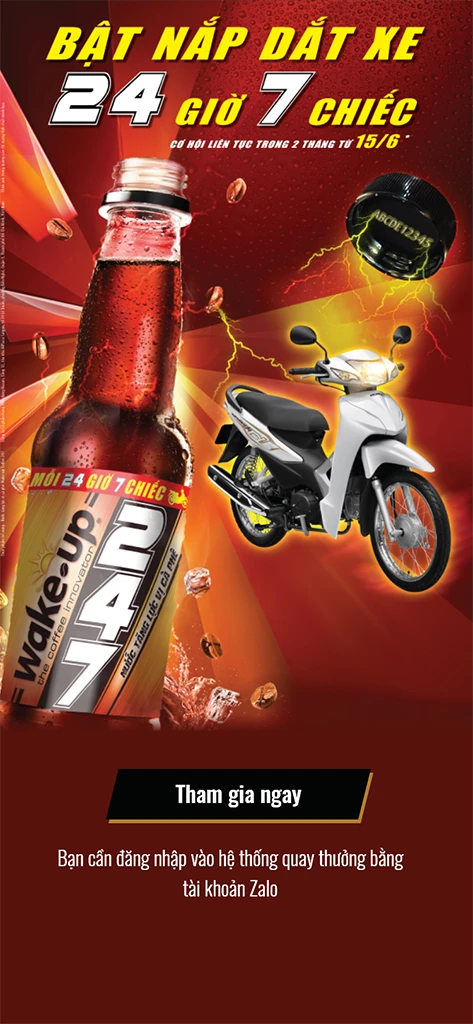 Bước 2: Đăng nhập vào hệ thống quay thưởng