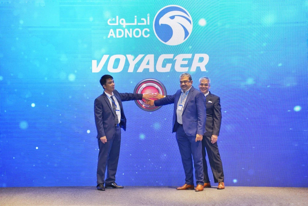 Thương hiệu dầu nhớt ADNOC Voyager của UAE chính thức có mặt tại Việt Nam