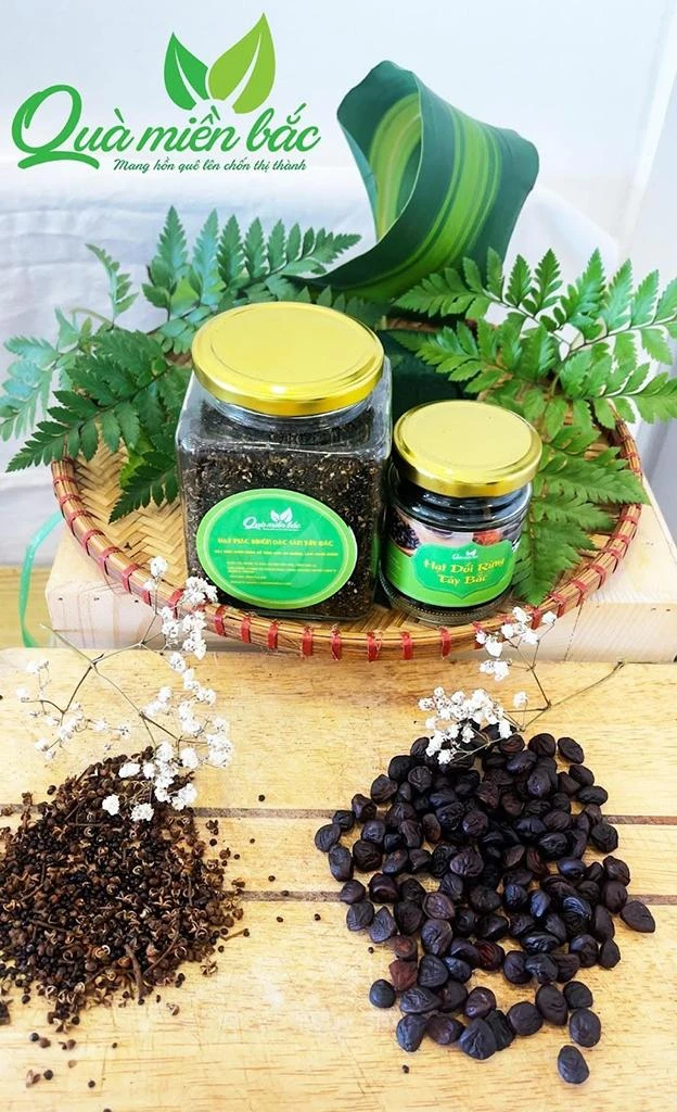 Sản phẩm hạt mắc khén, hạt dổi rừng của Quà Miền Bắc