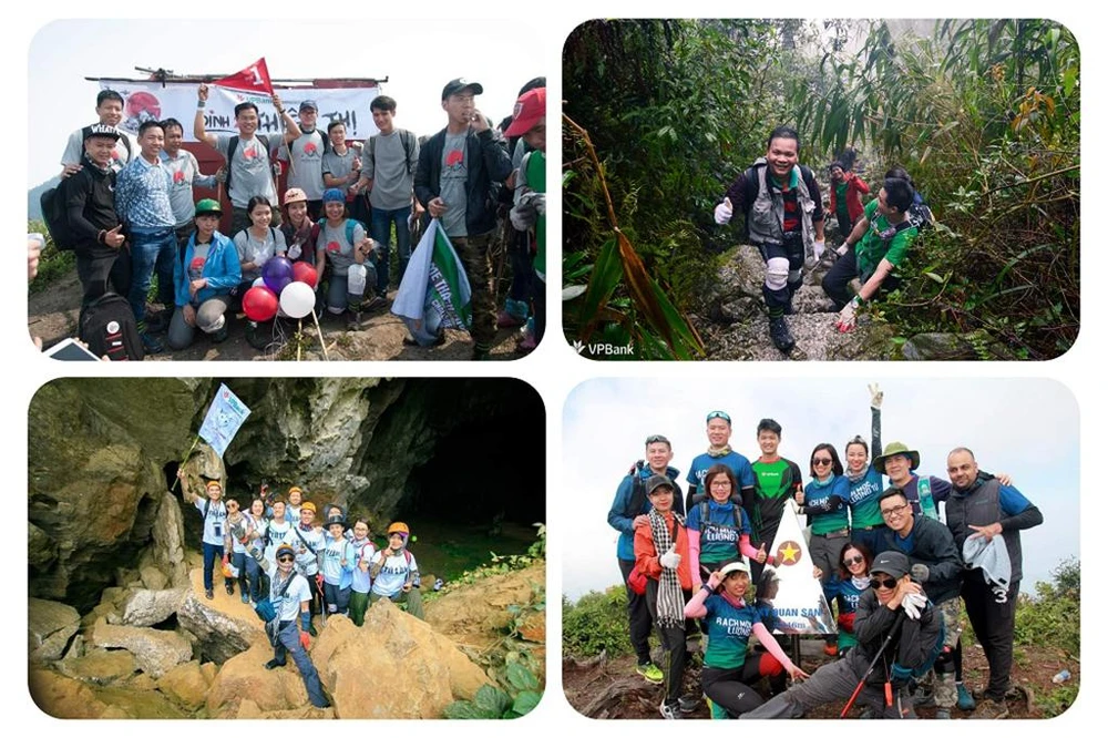 Hình ảnh các kỳ Commandos trước đây (từ trái qua phải, trên xuống dưới): Tam Đảo (2016), Tây Yên Tử (2017), Tú Làn (2018), Bạch Mộc Lương Tử (2019)