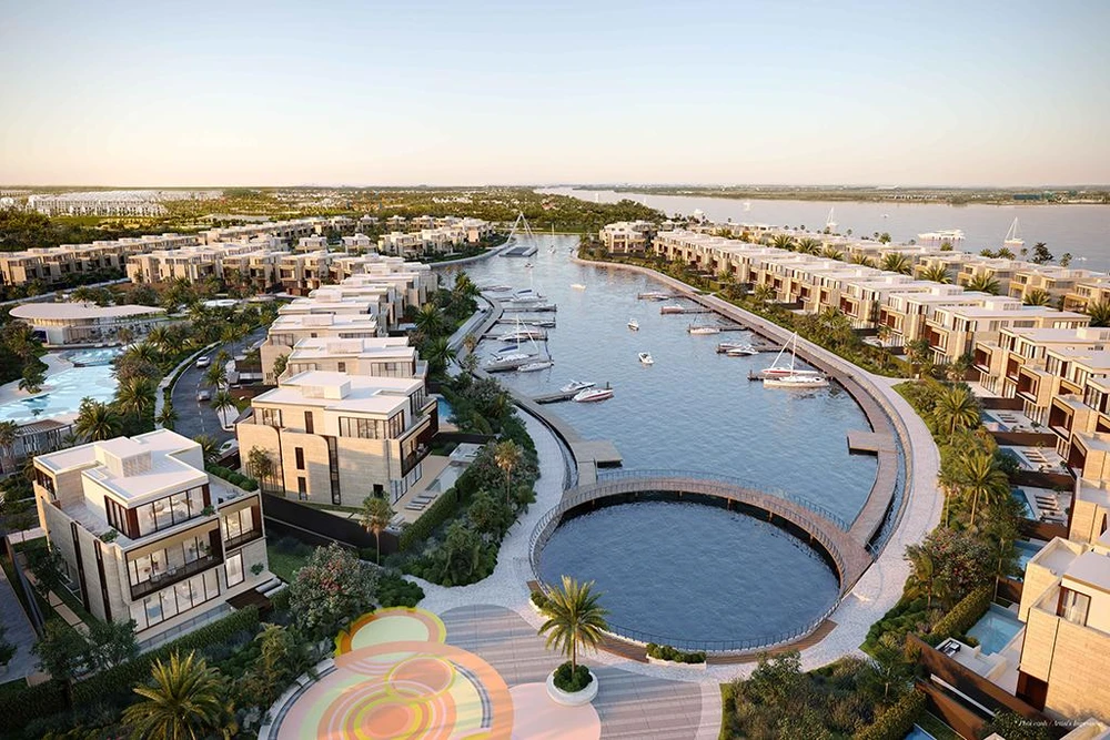 Phối cảnh The Rivus - Khu dinh thự hàng hiệu ELIE SAAB