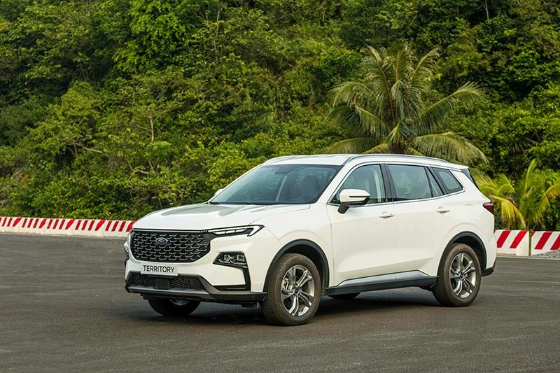 Ford Territory thế hệ mới vừa ra mắt tại Hà Nội
