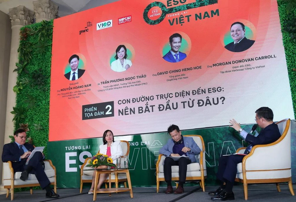 Tọa đàm với sự tham gia của các doanh nghiệp tích cực trên hành trình thực hành ESG Tọa đàm với sự tham gia của các doanh nghiệp tích cực trên hành trình thực hành ESG