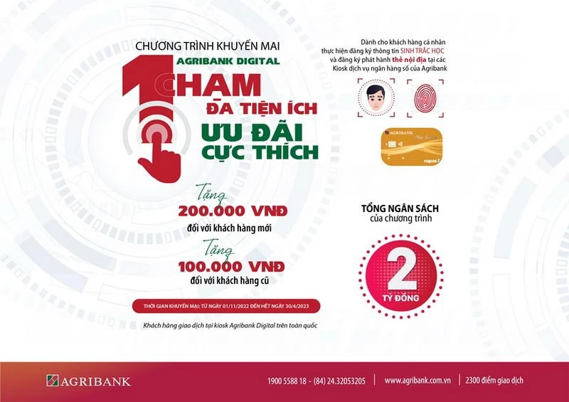 Trải nghiệm ngân hàng số của Agribank để nhận quà xịn