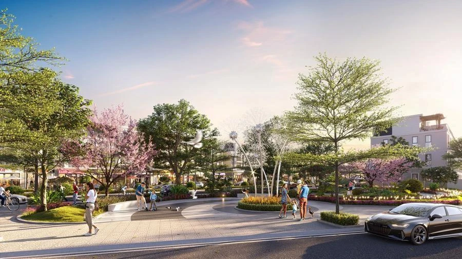 Công viên ánh sáng hứa hẹn sẽ là điểm check-in, trải nghiệm nghệ thuật, cảnh quan lớn của Đức Hòa