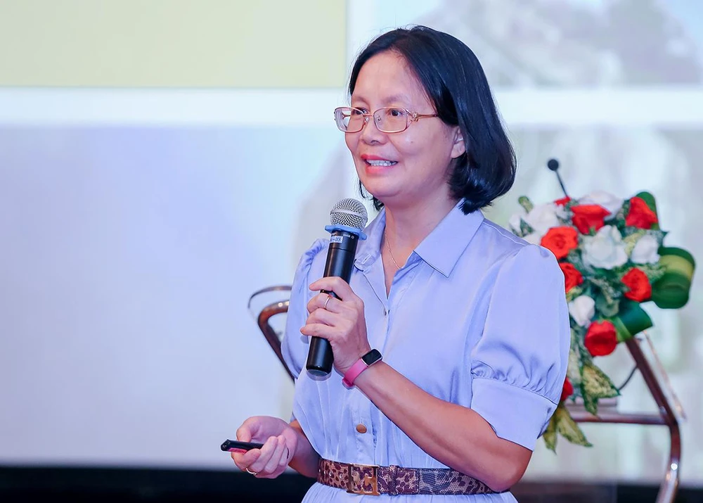 Bà Đinh Thị Quỳnh Vân, TGĐ Công ty Kiểm toán và Tư vấn PwC Việt Nam.