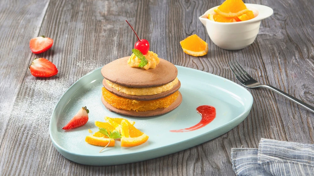 Hương vị sô-cô-la của bánh sẽ càng thêm nổi bật khi kết hợp với nhiều nguyên liệu khác nhau Hương vị sô-cô-la của bánh sẽ càng thêm nổi bật khi kết hợp với nhiều nguyên liệu khác nhau