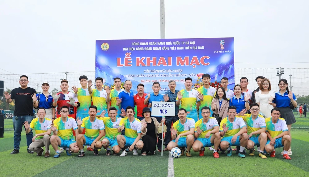 NCB thường xuyên triển khai các hoạt động xây dựng văn hóa doanh nghiệp vững mạnh.