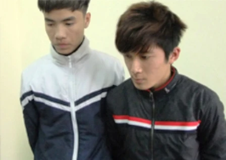 Đối tượng Nguyễn Văn Thắng và Vũ Văn Tuấn.