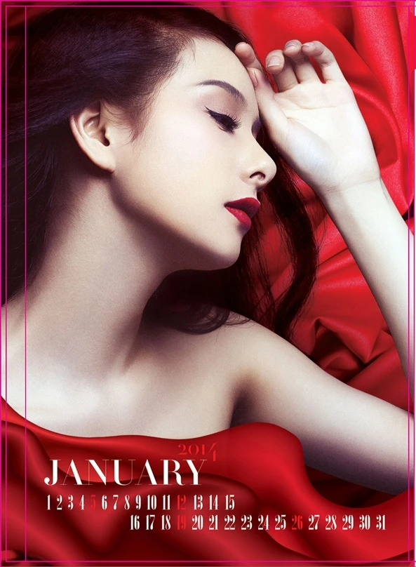 Chùm ảnh bán nude lịch 2014 của các người mẫu ảnh 1