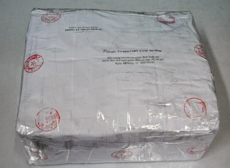 Tang vật vụ án.