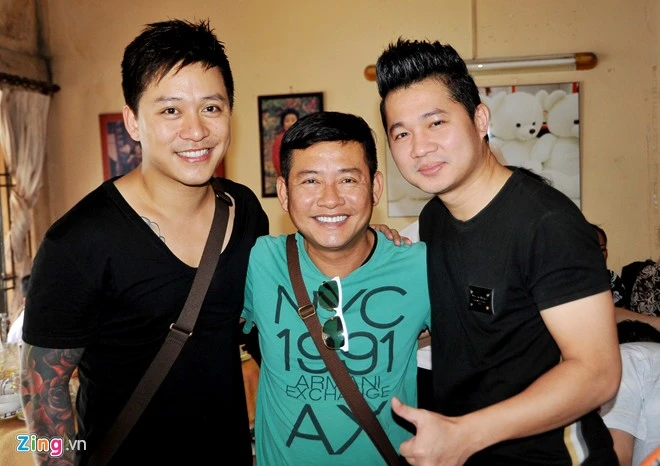 Danh hài Tấn Beo, ca sĩ Tuấn Hưng và Lâm Vũ.