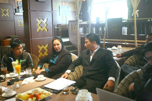 “Kiều nữ Hải Dương” khóc nức nở khi gặp mặt báo chí ảnh 4