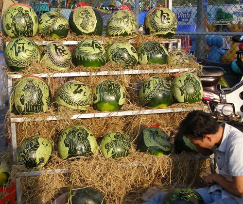 “Hàng lạ” ở hội hoa xuân ảnh 4