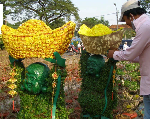 “Hàng lạ” ở hội hoa xuân ảnh 3