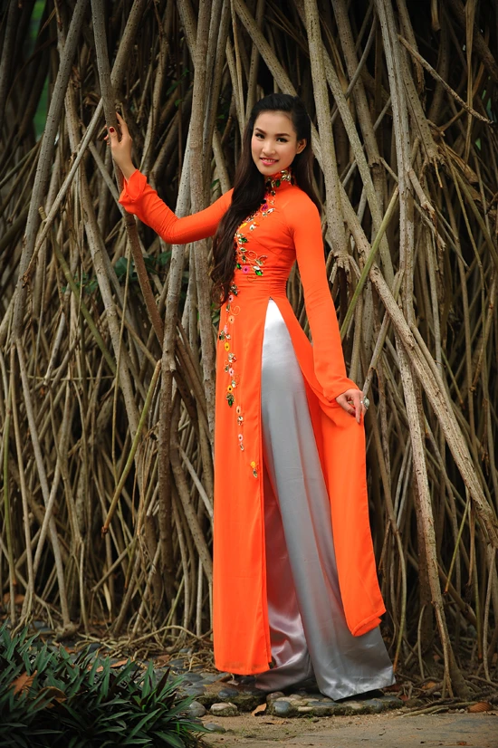 Vương Thu Phương đẹp mặn mà với áo dài ảnh 3