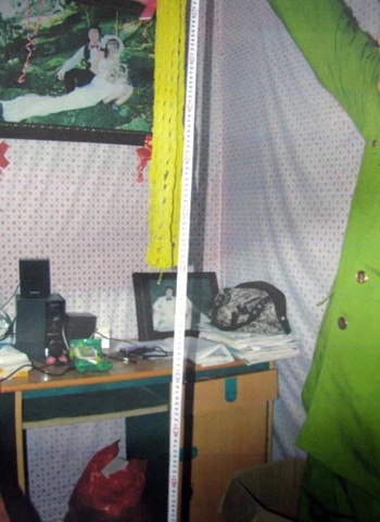 Hiện trường vụ việc.