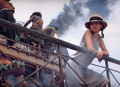 Hình ảnh kinh điển trong bộ phim 'Người tình'.