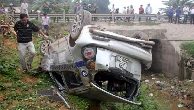 Chiếc taxi bị cướp hiệu KIA Morning của Công ty taxi Thanh Nga (Hà Nội), biển kiểm soát 29A.